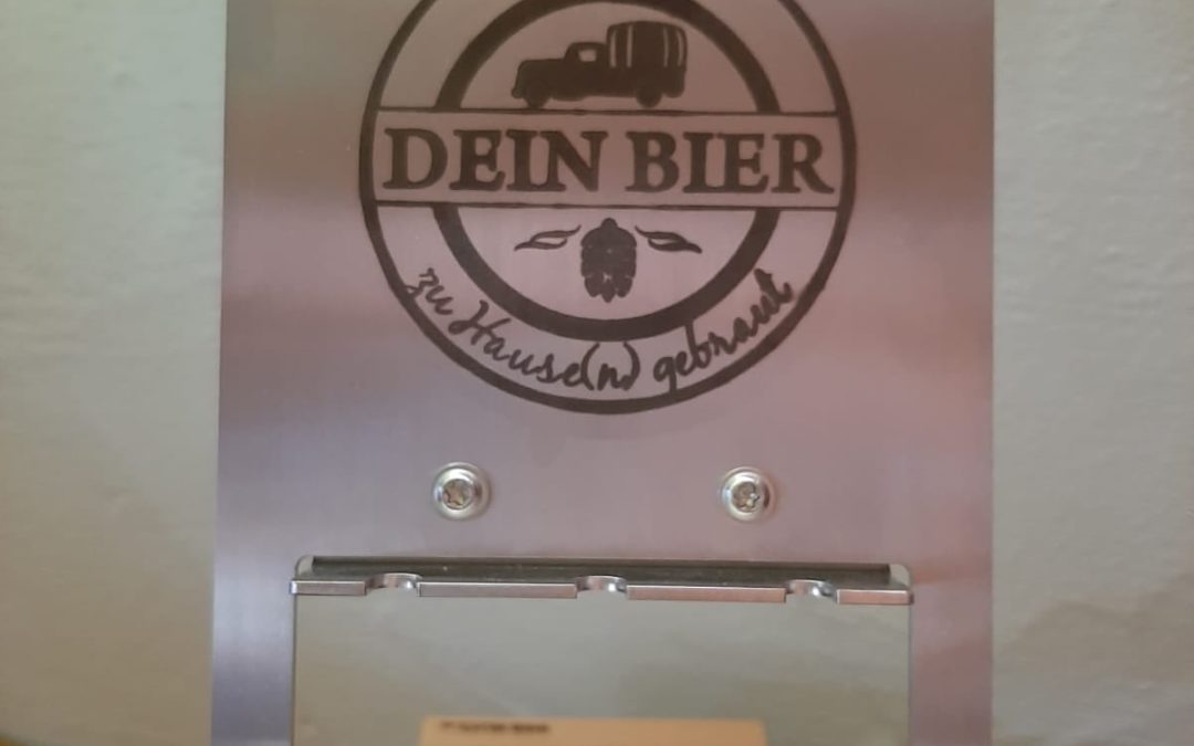 Unserer neue Bierstachel Station für unserem frisch abgefüllten Dein Bier Bock.