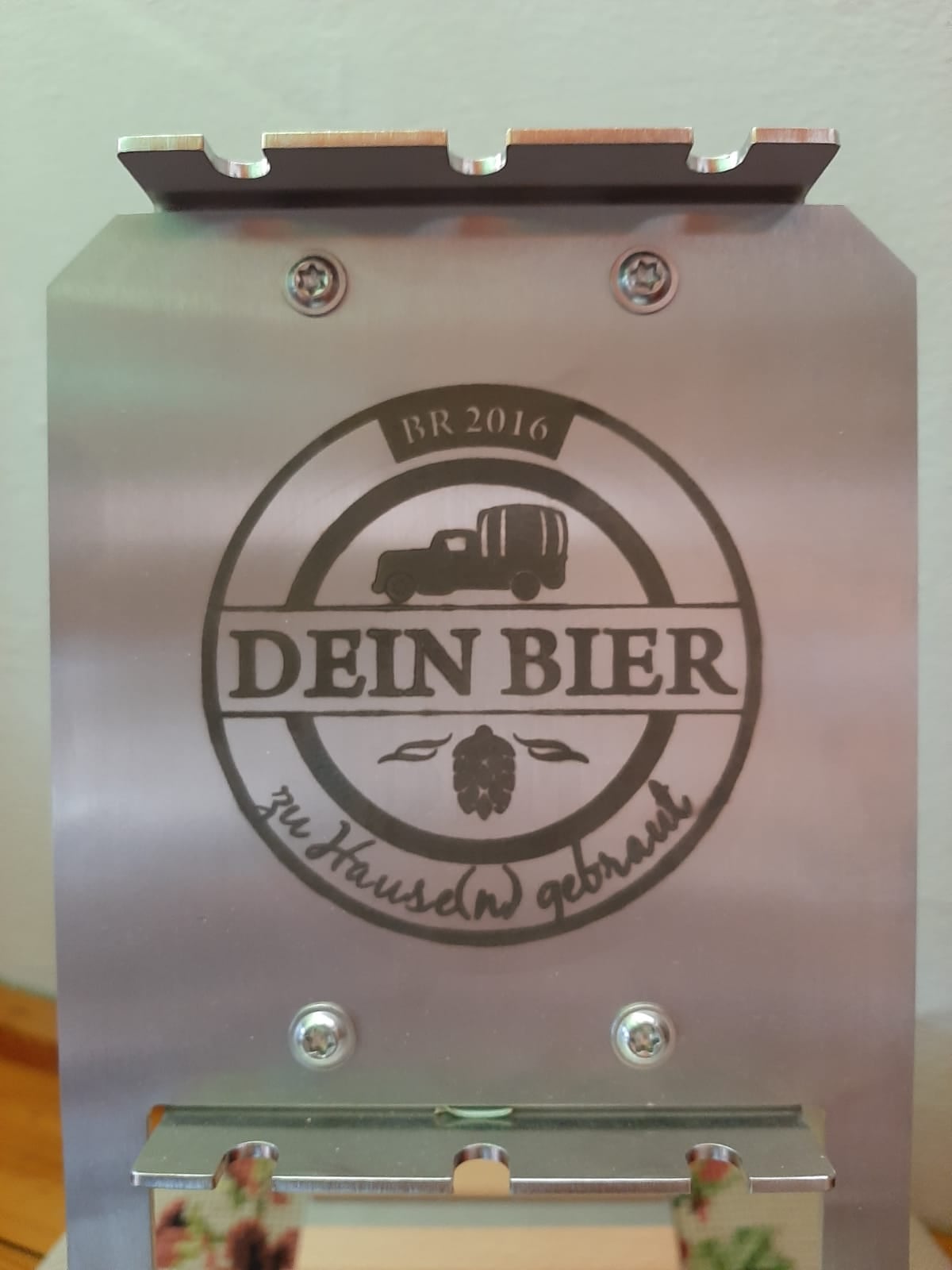 Unserer neue Bierstachel Station für unserem frisch abgefüllten Dein Bier Bock.